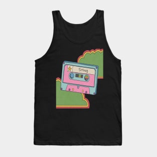 vintage cassette tape Sting Tank Top